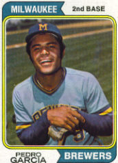 1974 Topps Baseball Cards      142     Pedro Garcia